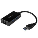 Adattatore di Rete Startech USB 3.0 a Gigabit Ethernet con Hub