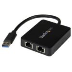 Adattatore di Rete Startech USB 3.0 a Doppia Porta RJ45 Gigabit