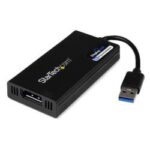 Adattatore USB 3.0 a DisplayPort Startech 4K Nero