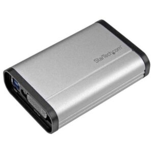 Adattatore Acquisizione Video Startech USB 3.0 a DVI 1080p Nero