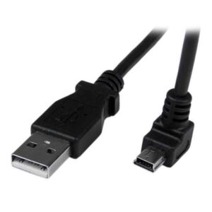 Cavo USB 2.0 Startech A a Mini B Angolare Nero