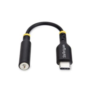 Adattatore Audio Startech USB-C a Jack 3.5mm Nero