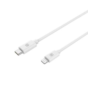 Cavo Celly USBLIGHTTYPEC Lightning USB-C 60W 1 metro Bianco