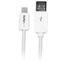 Cavo Lightning a USB Startech 8 Pin 3 Metri Bianco