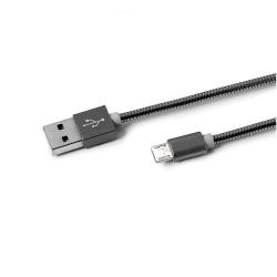Cavo USB-A a Micro USB Celly USBMICROSNAKE 1m Grigio 12W