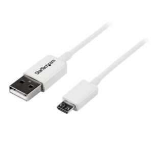 Cavo USB Startech A a Micro B 0.5m Bianco