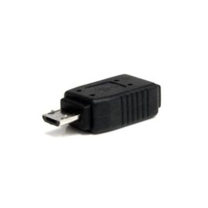 Adattatore USB Startech Micro USB a Mini USB 2.0 Tipo B Nero