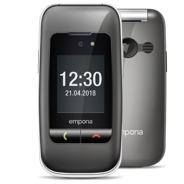 Telefono Cellulare Emporia ONE Quadriband Silver 2MP