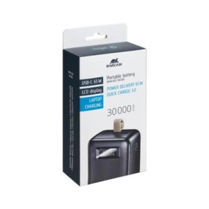 Power Bank Rivacase 30.000 mAh PD 65W LCD per Laptop
