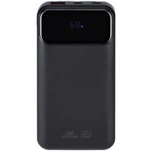 Power Bank Rivacase 10000 mAh 22.5W Fast Charge con 3 Cavi Integrati