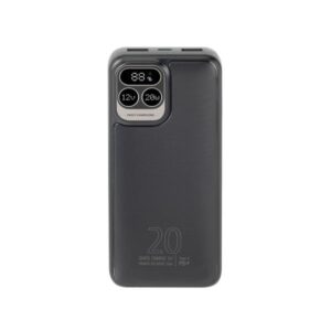 Power Bank Rivacase 20000 mAh PD 20W LCD Display Nero