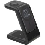 Caricabatterie Wireless Rivacase Stand Magsafe 3 in 1 5000 mAh 20W Nero