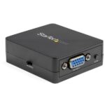 Adattatore VGA a RCA S-Video Startech 1080p Nero