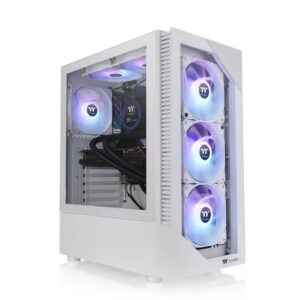 Cabinet Thermaltake View 200 TG ARGB Snow Bianco Midi-Tower