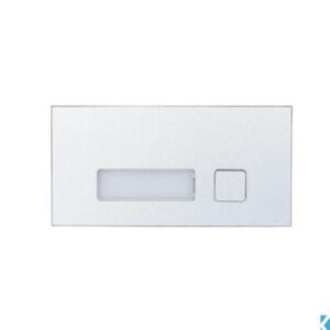 Kit Installazione Citofono Dahua VTO4202F-MB1 con Cornice e Alimentatori