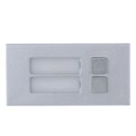 Kit Installazione Citofono Dahua VTO4202F-MB2 con Alimentatori e Scatole Incasso