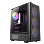 Cabinet Mid-Tower Antec VX310 ARGB Nero