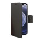 Custodia Smartphone Celly Wally per iPhone 13 Pro in Similpelle Nero