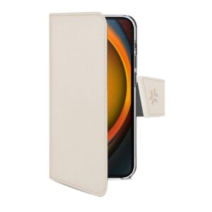 Custodia Smartphone Celly Wally per iPhone 16 Pro in Similpelle Sabbia