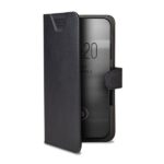 Custodia Smartphone Universale Celly WALLY ONE 5.0″-5.5″ Similpelle Nero