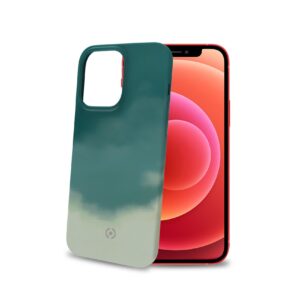 Cover Celly WATERCOLOR per iPhone 13 Pro in TPU Verde