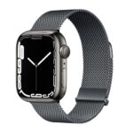 Cinturino Smartwatch Celly WBANDMILA per Apple Watch 42/44/45mm Acciaio Grigio/Nero