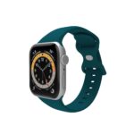 Cinturino Smartwatch Celly WBANDSIL per Apple Watch 42/44/45mm Verde Silicona