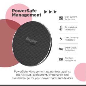 Power Bank Energizer Wireless Plate Charger 10000mAh Nero