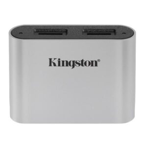 Lettore Memory Card Kingston WFS-SDC USB-C Grigio