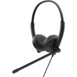Cuffie Professionali Dell WH125-DWW con Microfono USB Nero