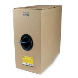 Cavo Rete Cat-6 UTP Startech Matassa 305m Blu