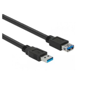 Cavo Prolunga USB 3.0 Hamlet XCU3A-MF10 A Maschio A Femmina 1 metro Nero