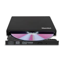 Masterizzatore DVD Esterno Hamlet XDVDSLIMK USB 2.0 Slim