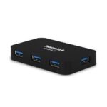 Hub USB Hamlet XHUB430BK 4 Porte USB 3.0 Nero