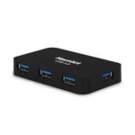 Hub USB 3.0 Hamlet XHUB430BKPW 4 Porte con Alimentatore Esterno