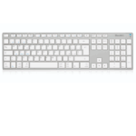 Tastiera Wireless Hamlet XKKITA-MCBT Bluetooth con Tastierino Numerico per Mac