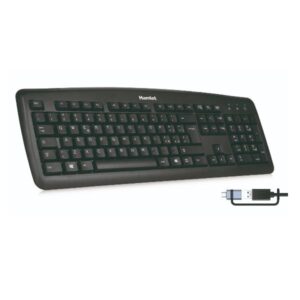 Tastiera Business Hamlet XKKITA2-CX Italiana USB-A e USB-C