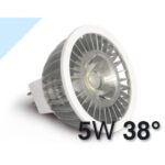Lampada LED Hamlet MR16 GU5.3 5W 200lm Luce Fredda 38°