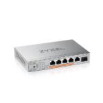 Switch Zyxel XMG105HPEU 5 Porte Gigabit 2.5G PoE+ Unmanaged