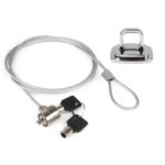 Cavo di Sicurezza Portatile Hamlet XNBLOCK150KR 150 cm Grigio con Lucchetto