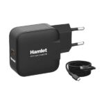 Alimentatore USB-C Hamlet XPDG-65WC20 GaN 65W Cavo 2m
