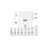 Alimentatore Notebook Hamlet XPWNB65U 65W USB 8 Punte