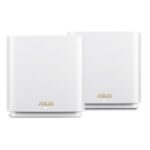 Kit WiFi Mesh Asus ZenWiFi XT8 2 Pack Bianco Tri-Band