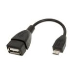 Cavo OTG Micro USB Hamlet 15cm Micro USB a USB 2.0 Tipo B