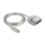 Adattatore USB Parallelo DB25 Hamlet XUPP25 Bianco