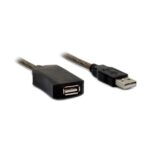 Adattatore USB Hamlet XUREP10 Ripetitore Attivo 10 Metri Nero