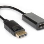 Adattatore DisplayPort a HDMI Hamlet Nero Maschio/Femmina