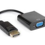 Adattatore DisplayPort a VGA Hamlet DP Nero Maschio/Femmina