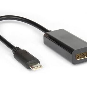 Adattatore USB-C a DisplayPort Hamlet USB 3.1 Type-C Nero