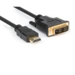 Cavo HDMI 2.0 a DVI-D Hamlet Bi-Direzionale 1.8m 1080p